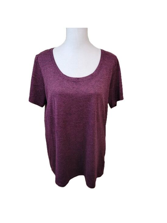 Nike Tops - Nike Dri Fit Short Sleeve Athletic T-Shirt Magenta Top Women's Size L